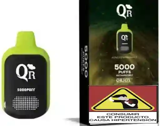 Vapeador Qr 5.000 Puffs, Honeydew Pineapple