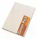 Carton Paja Blanco Octavo
