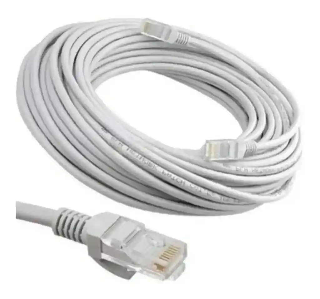 Cable Utp Red 10 Metros Ethernet Rj45 Calidad Cat 6e