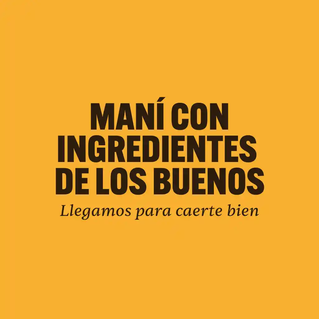 Manata Maní (x5 Unds) Sabores Surtidos