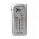 Radio Portátil Bp-r058 Con Audífonos – Compacta Y Práctica Para Viajes