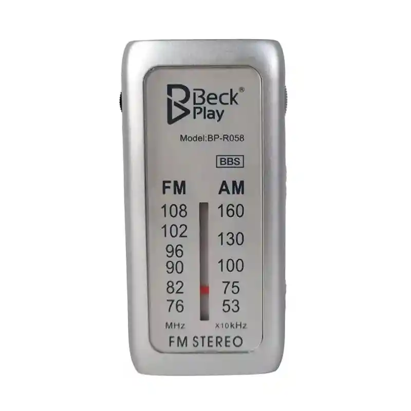 Radio Portátil Bp-r058 Con Audífonos – Compacta Y Práctica Para Viajes