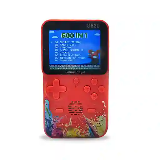 Consola Portátil Retro G620 - 620 Juegos Clásicos Y Salida Av