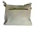 Bolso Cuero Natural Textura Blanco
