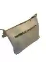 Bolso Cuero Natural Textura Blanco