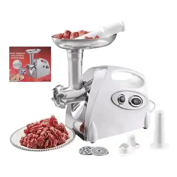 Molino Eléctrico Picador De Carne 2000w Salchichas Embutidos 110v