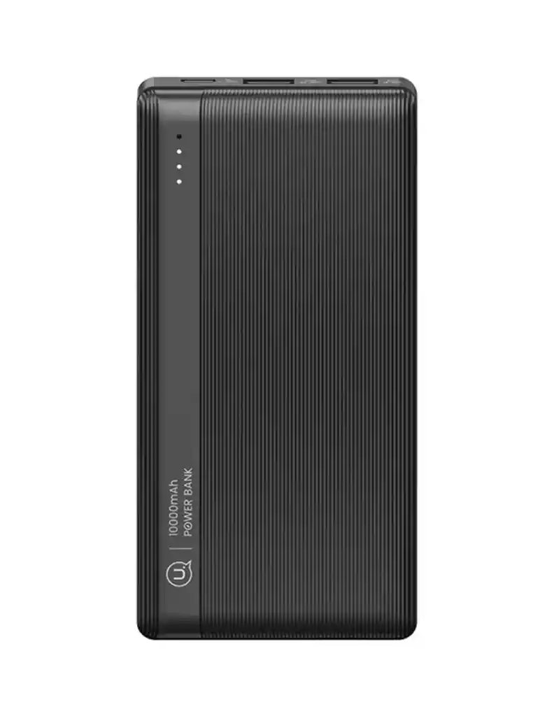 Bateria Portatil 10,000 Mah Usams Us-cd205 2 Puertos Usb Negro