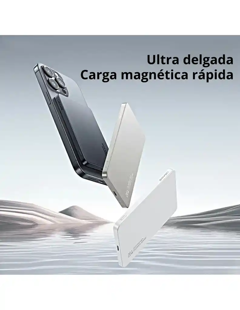 Power Bank 5000mah Batería Portátil Usams Cd231 Magnético 20w Pd