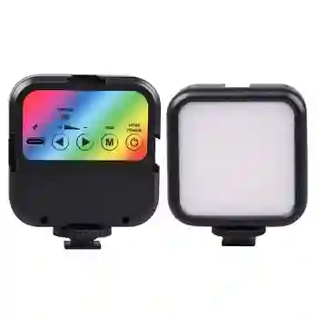 Luz Led Recargable Wl62 - 7w Para Fotografía Con Luz Blanca Cálida
