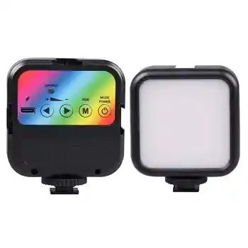 Luz Led Recargable Wl62 - 7w Para Fotografía Con Luz Blanca Cálida