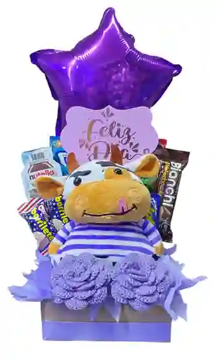 Detalle Sorpresa Rosas Eternas Tejidas Con Peluche