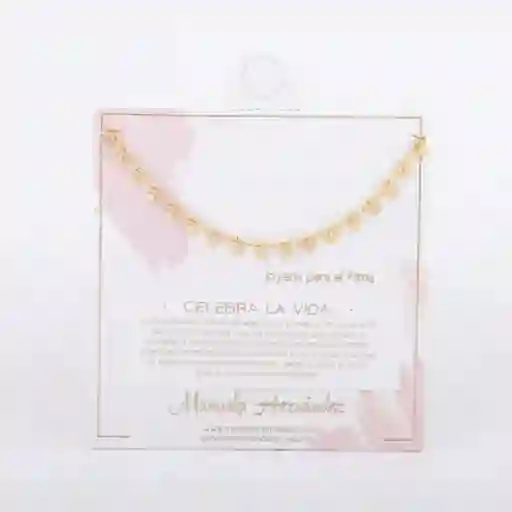 Choker Celebra La Vida Mini Estrellas