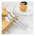 Cucharita Plastica Desechable Plateada Dulcera, Cubierto Elegante, Cubierto De Lujo