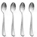Cucharita Plastica Desechable Plateada Dulcera, Cubierto Elegante, Cubierto De Lujo