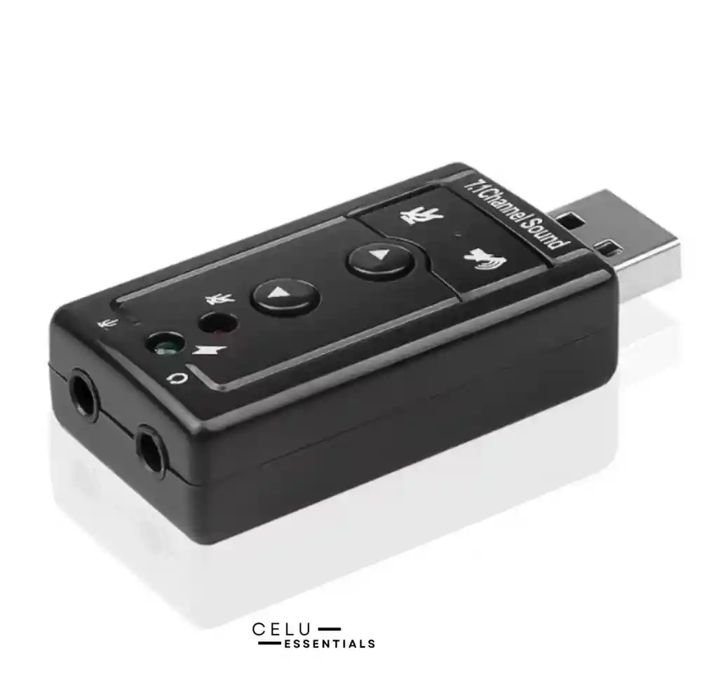 Tarjeta De Sonido Usb Externa 7.1