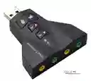 Tarjeta De Sonido Dual Usb Externa 7.1