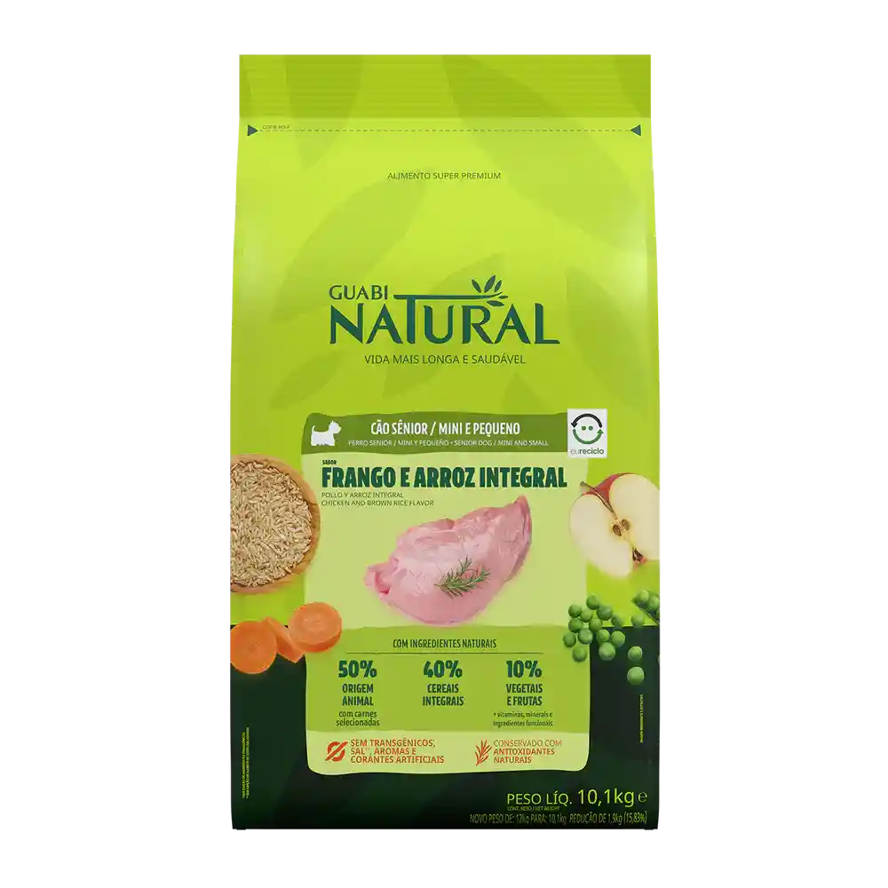 Guabi Natural Canino Senior R/p Pollo X 2.5 Kg