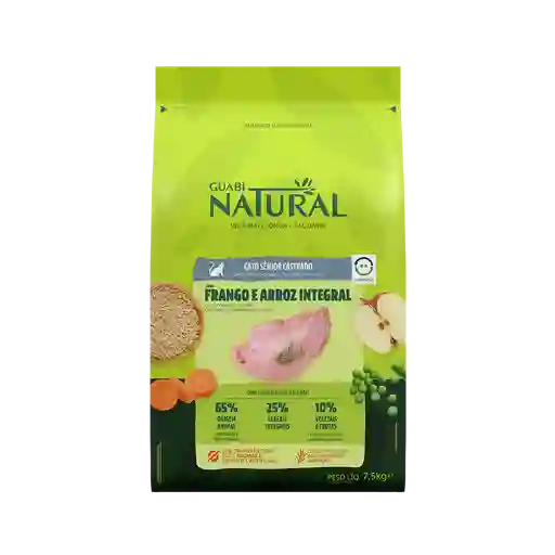 Guabi Natural Feline Senior Castrado Pollo X 1.5 Kg