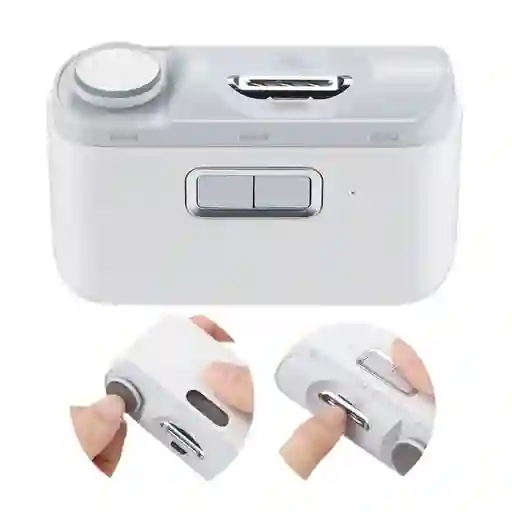 Cortauñas Electrico Portatil Que Lima Y Corta Sin Esfuerzo