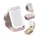 Joyero Portatil Con Espejo Y Luz Ideal Para Viajes Y Rutinas