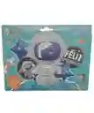 Bouquet Globo Bomba Personaje Infantil Astronauta X5
