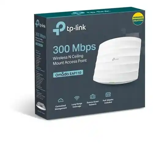 Tp-link, Access Point De Techo Wifi N 300mbps, Eap110
