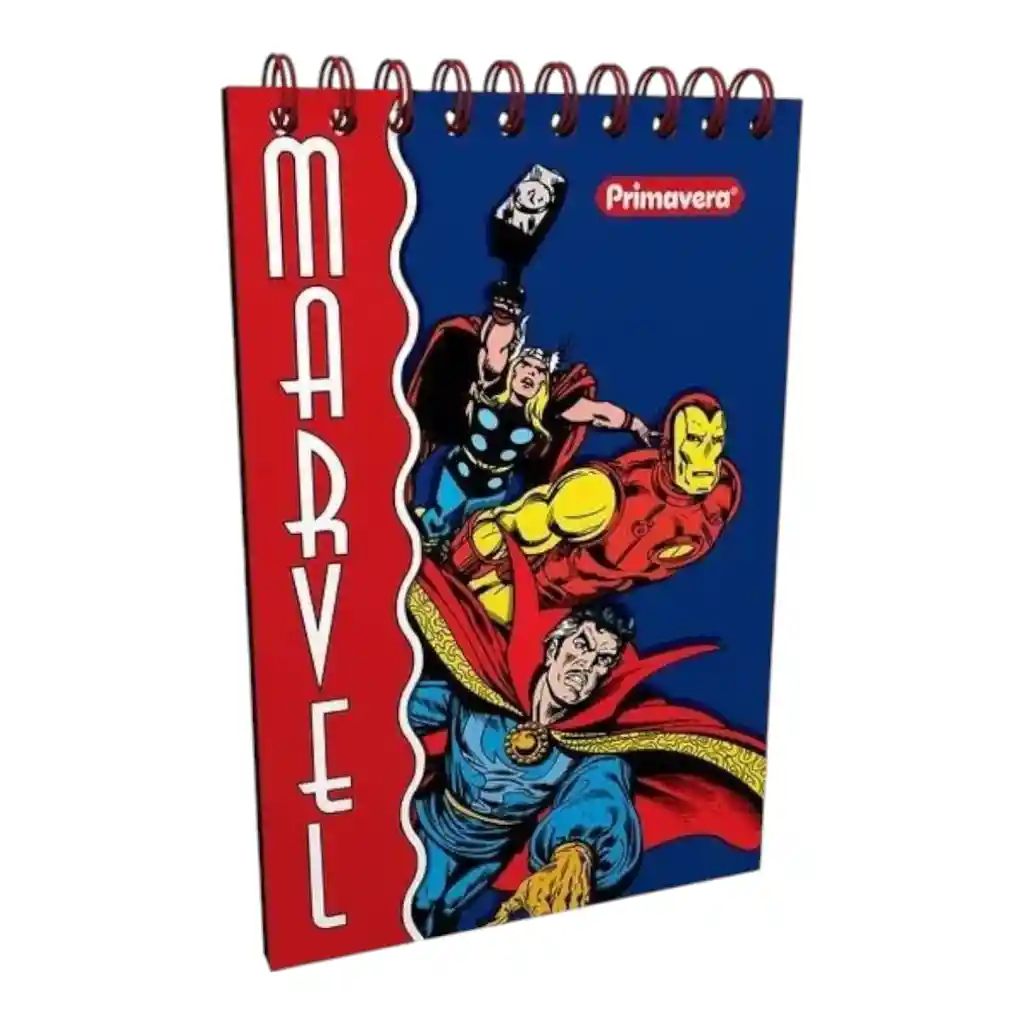 Cuaderno Vertical Primavera Arg Masculino Cuadriculado