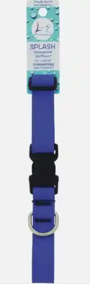 Collar A Prueba De Agua Azul Splash