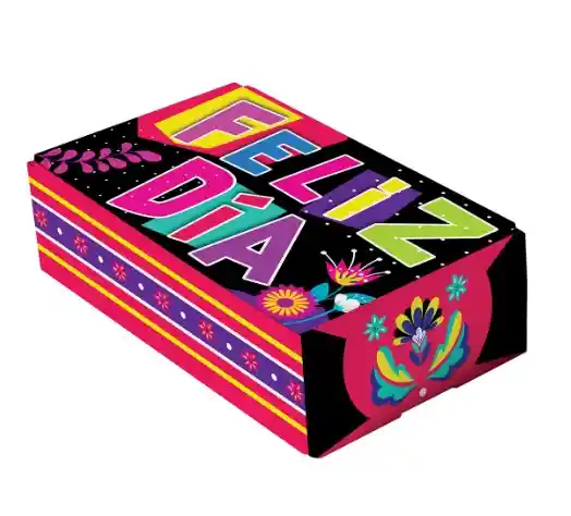 Caja De Regalo Rectangular Toda Ocasion 30x20x10 Cm Diseños Surtidos Primavera