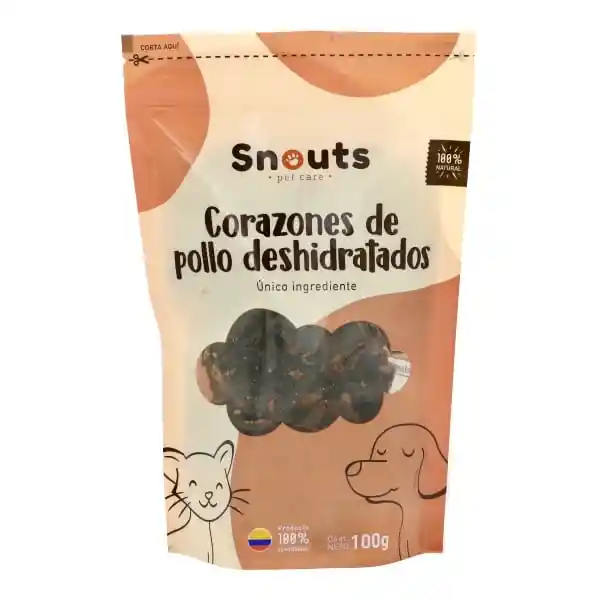 Corazón De Pollo Deshidratado 100gr