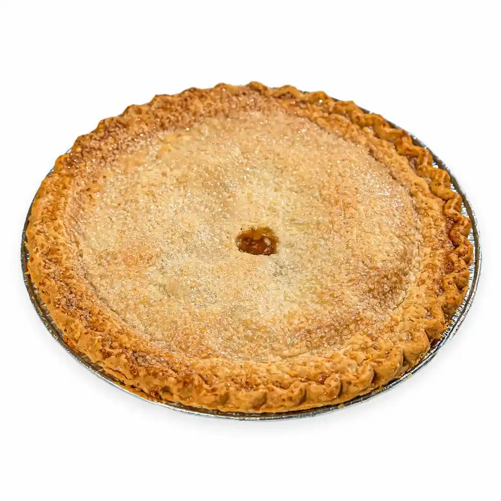 Pie De Manzana Con Glaseado Recién Horneado