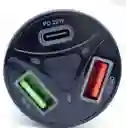 Cargador De Auto 55w Con 3 Puertos – Carga Rápida Y Eficiente