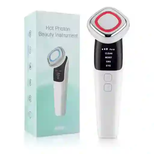 Masajeador Facial Vibración Led