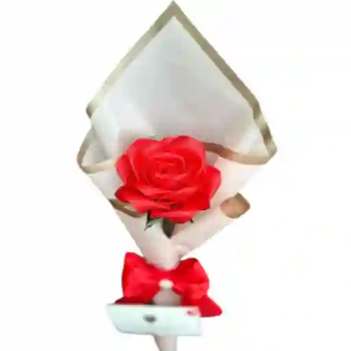 Rosa Roja Eterna Por Unidad