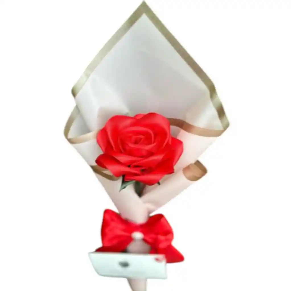Rosa Roja Eterna Por Unidad