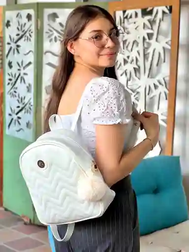 Bolso Caro Color Blanco