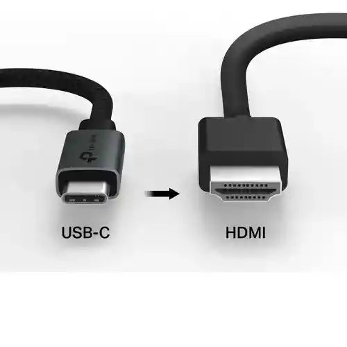 Adaptador De Usb Tipo C A Hdmi Tp-link Ua520c Color Gris