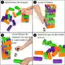 Jenga Juego De Mesa Gusanos Wobbly Worms 24 Bloques Con Dado