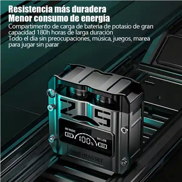 Audifonos Inalambricos Bluetooth Gamer Deportivos M25