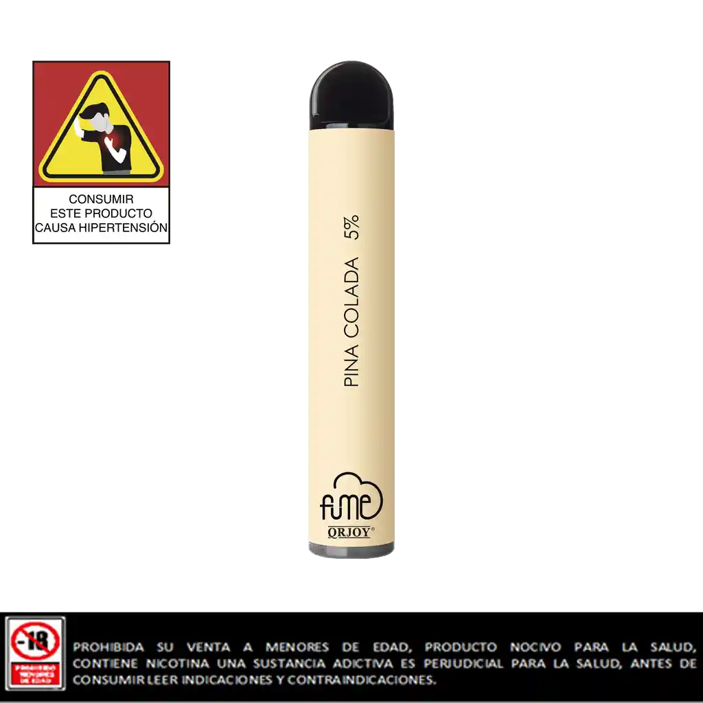 Vapeador Fume Extra 1.500 Puffs Piña Colada