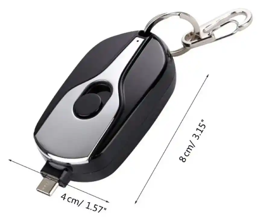 Power Bank Mini 2300mah Cargador Bateria Portatil Llavero