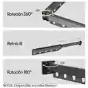 Tendedero De Ropa Retractil Plegable Estensibile Metalico Ahorrador De Espacio