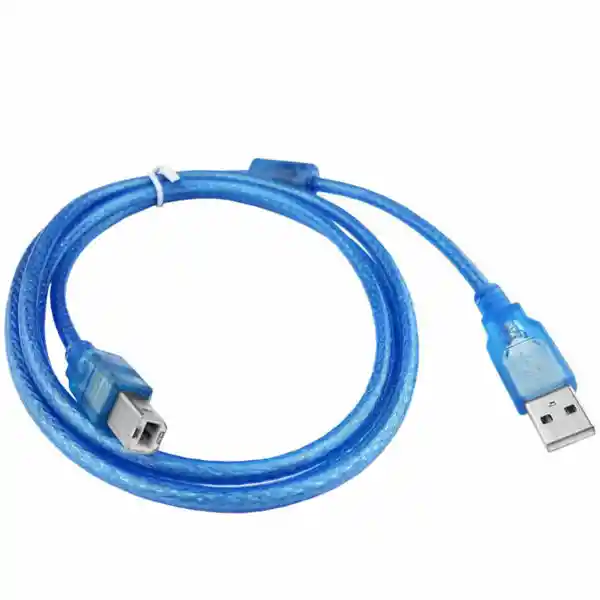 Cable De Impresora Usb 2.0 Blindado De 1.5 Metros
