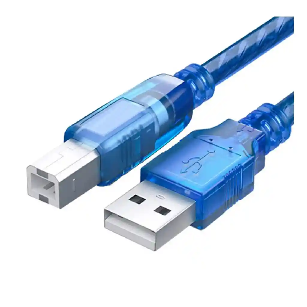 Cable De Impresora Usb 2.0 Blindado De 1.5 Metros
