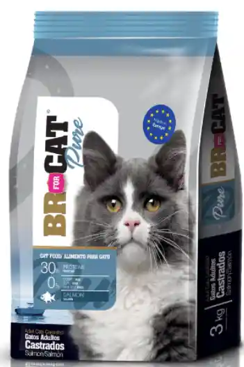 Br For Cat Castrados Salmon 1 Kg