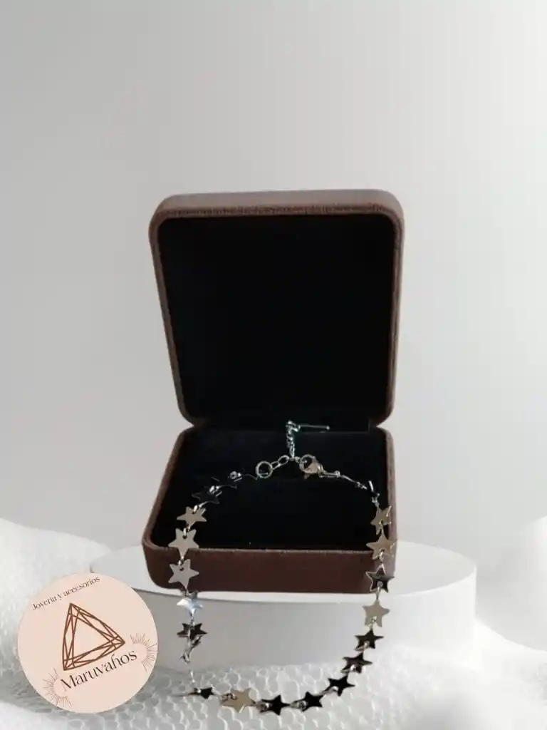 Tobillera Rodio Estrella