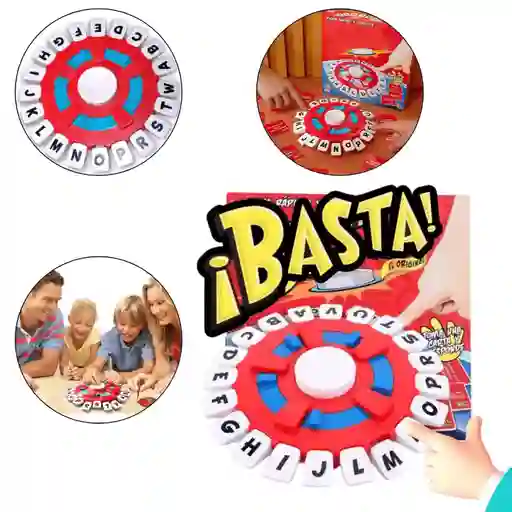 Madeshow Divertido Juego De Mesa Basta Piensa Rapido El Original Familiar