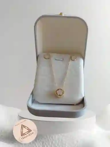 Juego Golfi Flor Blanca
