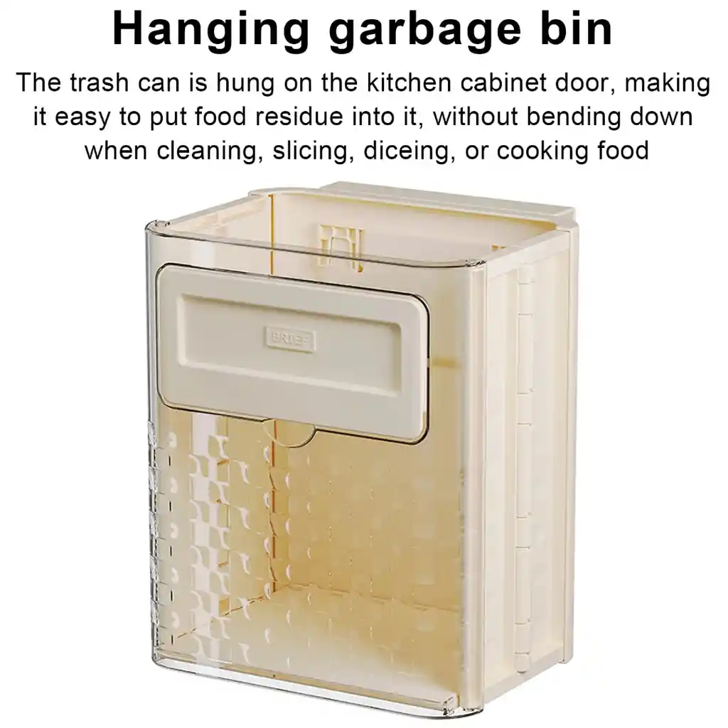 Caneca De Basura Plegable De Lujo