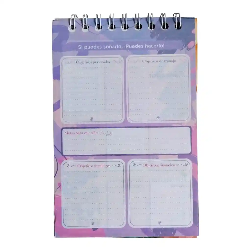 Cuaderno Vertical Lukis Arg Femenino Cuadriculado